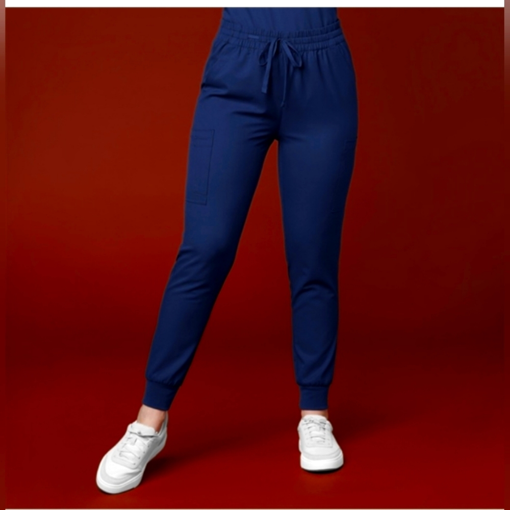 Wonderwink women's joggers scrub pant. Style 5122. Size 3XL NAVY NWT. (A19)